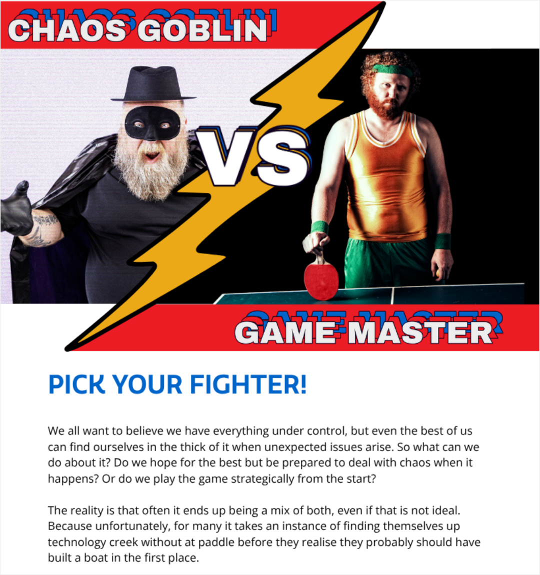 Chaos Goblin vs Game Master